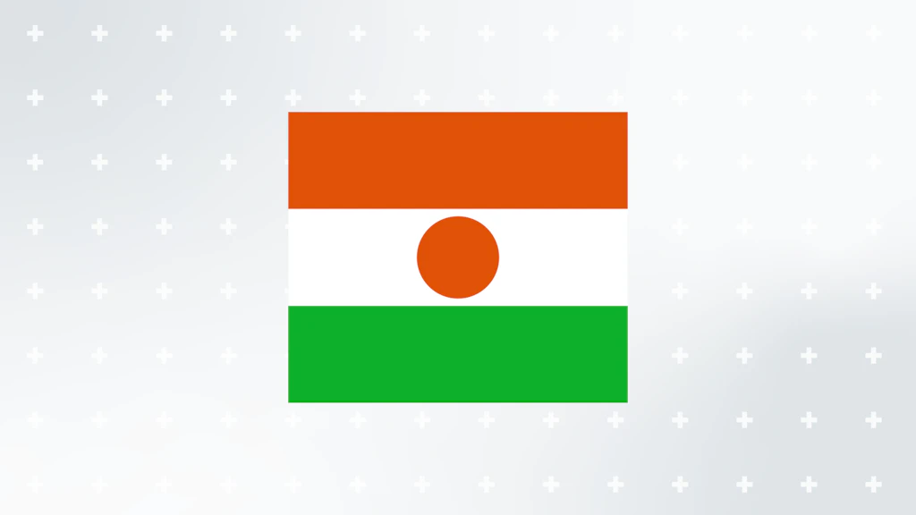 Flagge von Niger